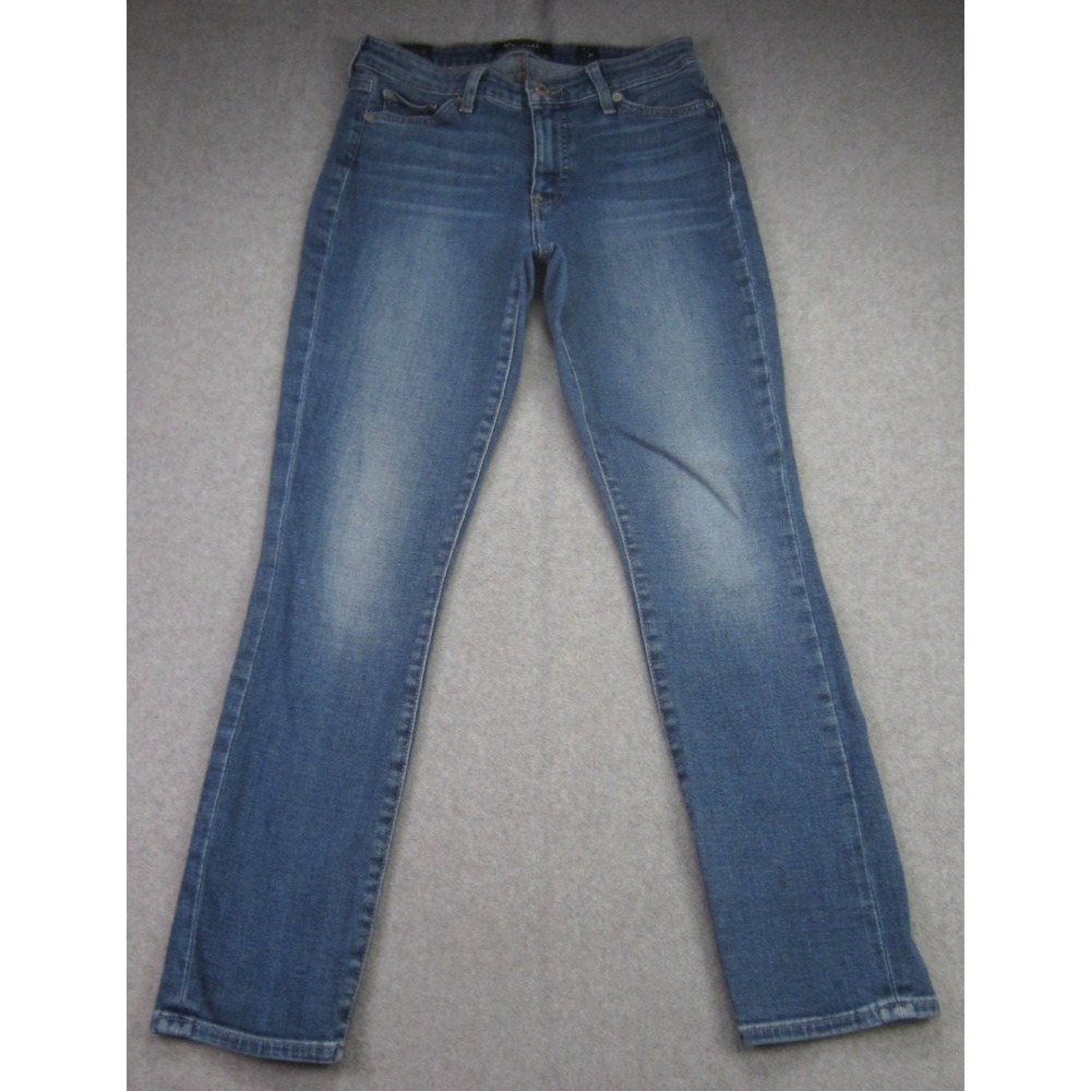Lucky Brand Jeans Womens 2/26 Blue Hayden Crop Ankle Sweeny Stretch Denim Pants